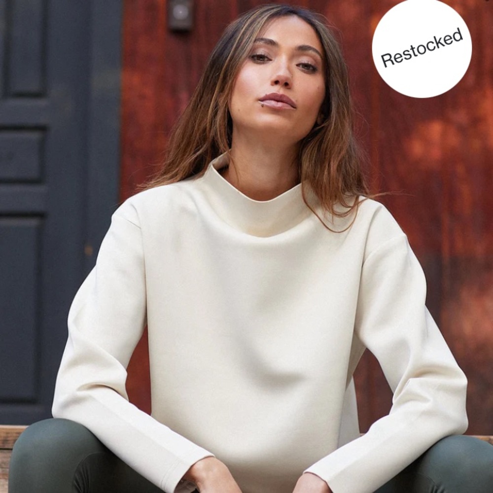 ADAY Like a Boss Pullover - M - Sand